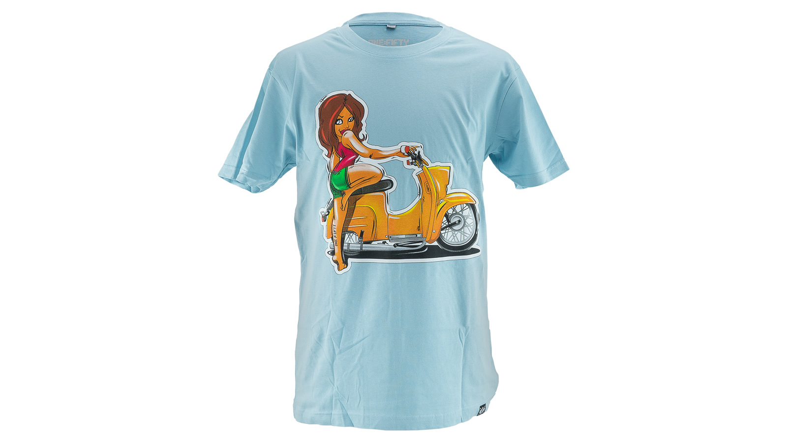 T-Shirt | Schwalbe Girl | Ocean Blue