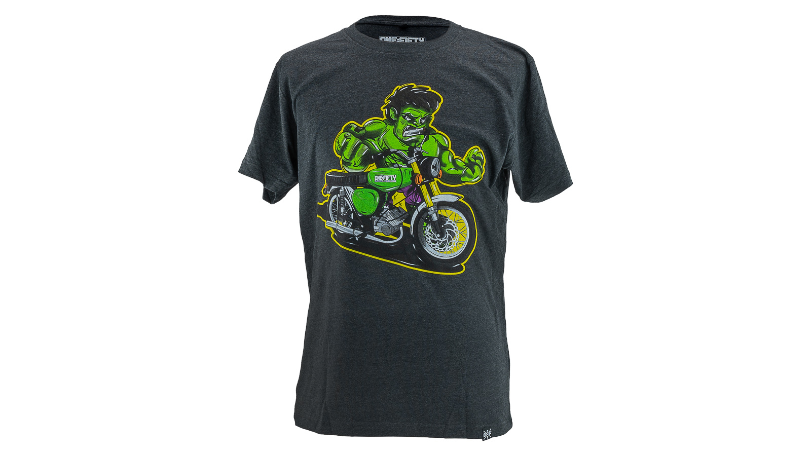 T-Shirt | Moped Hulk | Heather Charcoal